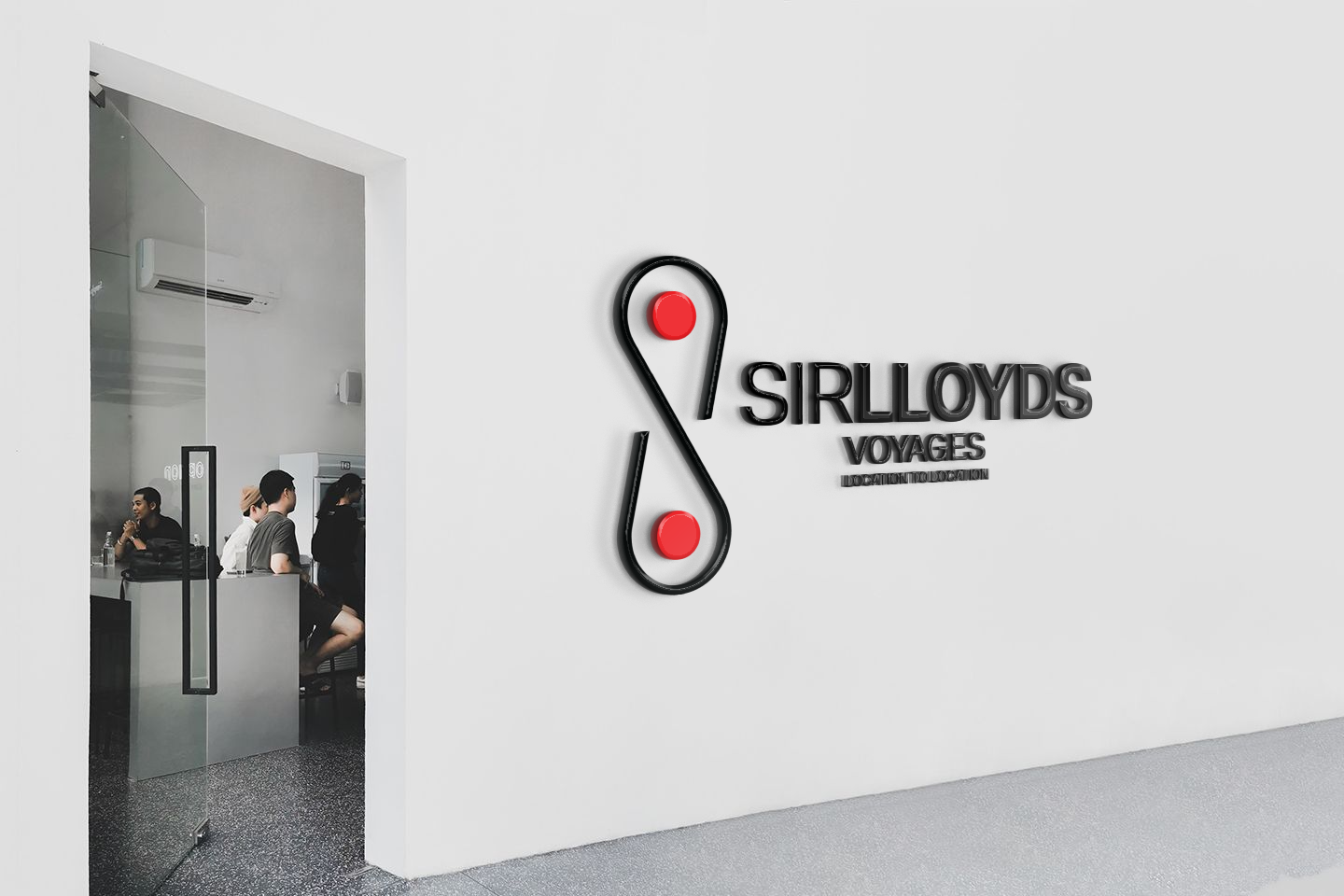 minimal office logo mockup by graphicsfamily